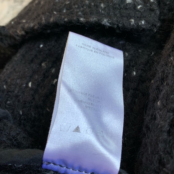 IRO PARIS LIERANE Black Tweed Jacket size 40 - Picture 10 of 11